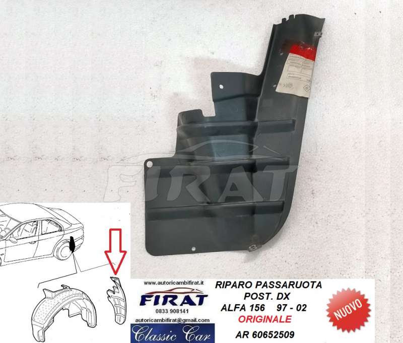 RIPARO PASSARUOTA ALFA 156 POST.DX (60652509)